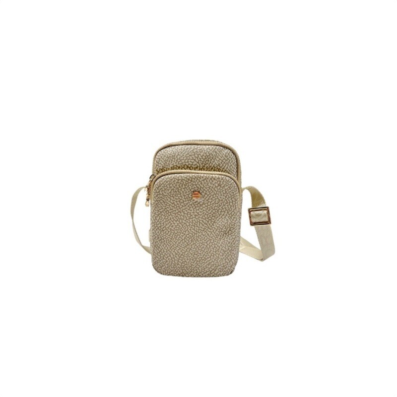 BORBONESE - Classica PortaCellulare c/tracolla - Sand
