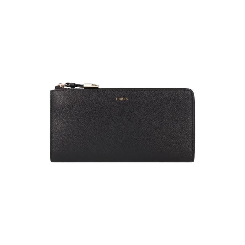 FURLA - Goccia L zip around - Nero FURLA - Goccia L zip around - Nero