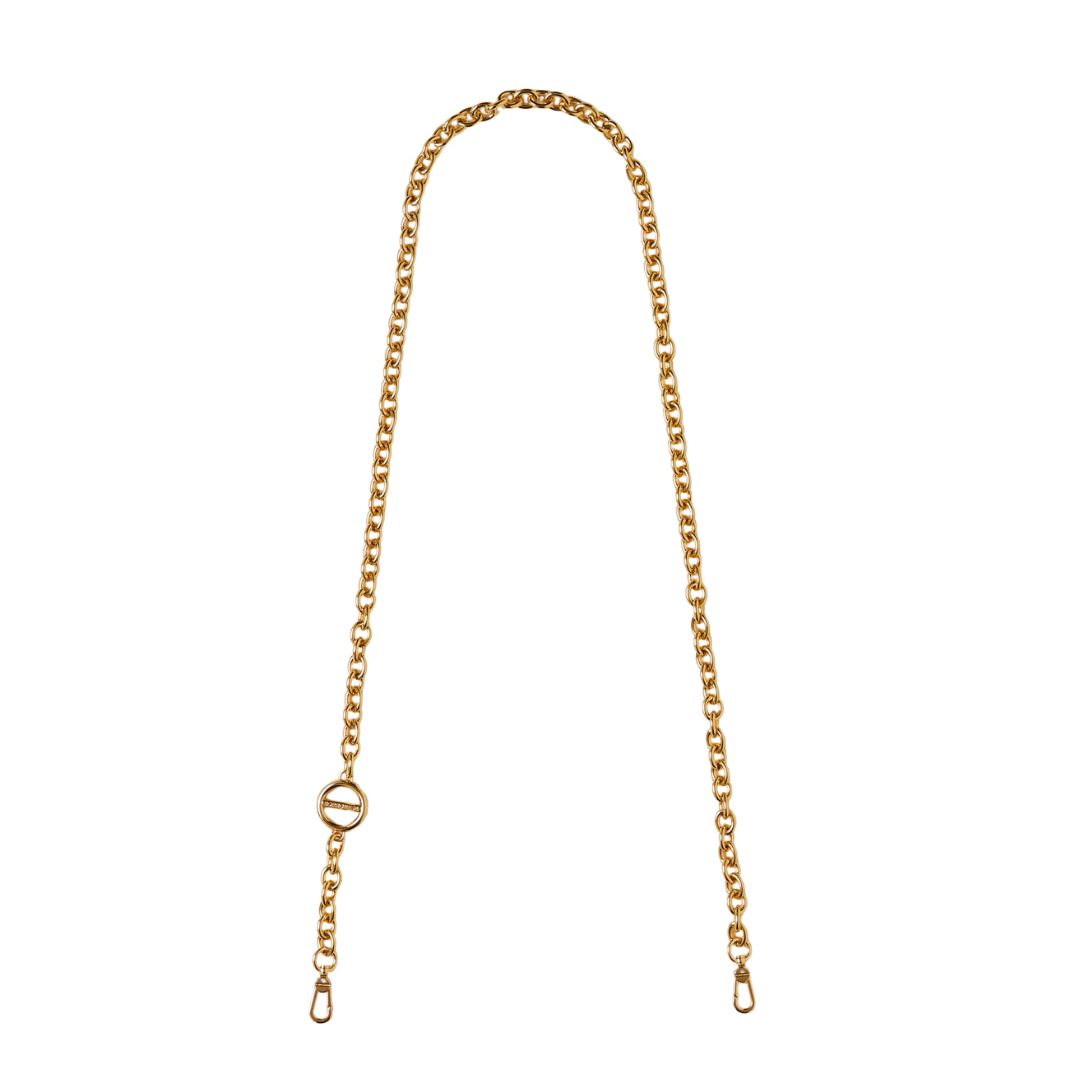 BORBONESE - Tracolla catena di metallo - Gold free BORBONESE - Tracolla catena di metallo - Gold free