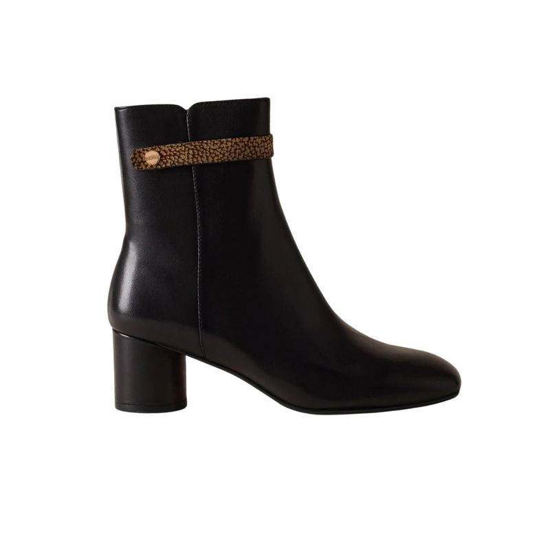 BORBONESE - Ankle Boot - Nero/Op Natural BORBONESE - Ankle Boot - Nero/Op Natural