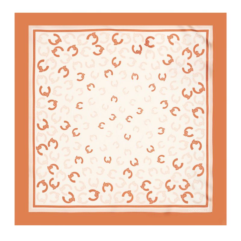 COCCINELLE - Foulard C-Me 90x90 - Multi Crab