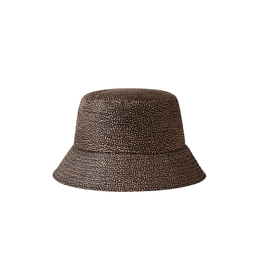BORBONESE - Cappello pescatore - Op Natural/Black BORBONESE - Cappello pescatore - Op Natural/Black