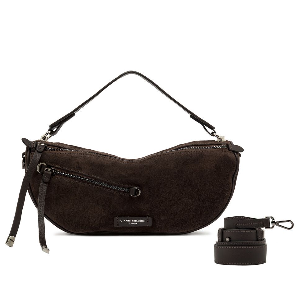 GIANNI CHIARINI - Cindy sacca media con zip - Moka