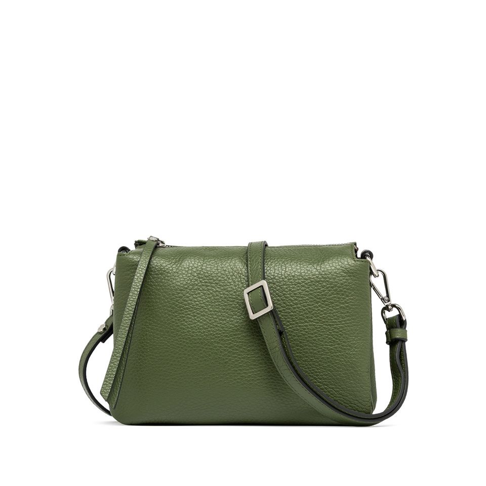 GIANNI CHIARINI - Three Crossbody Piccola - Deep Fir