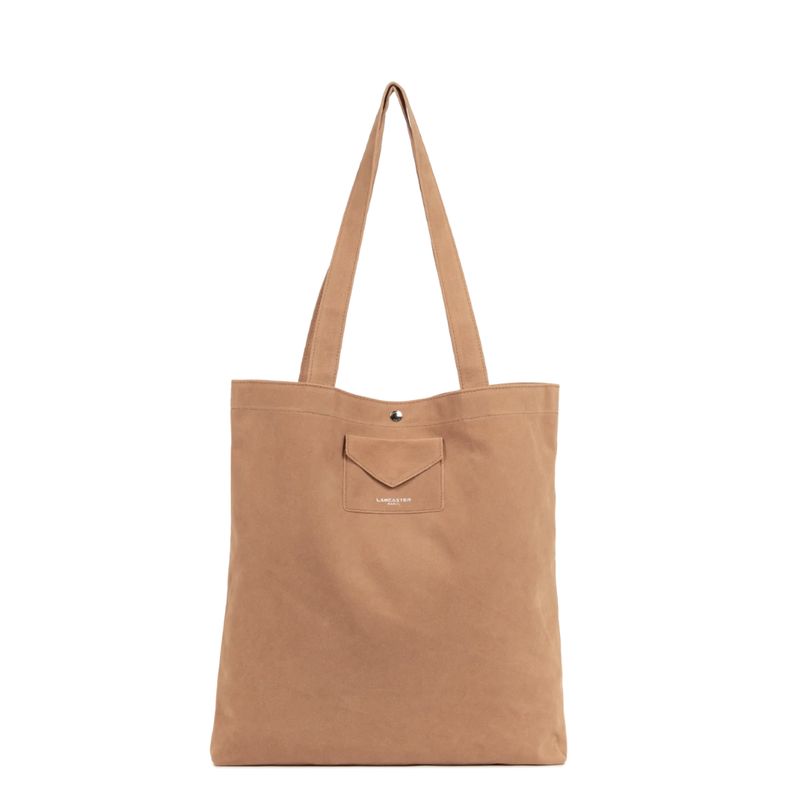 LANCASTER - Shopping grande suede look - Moka