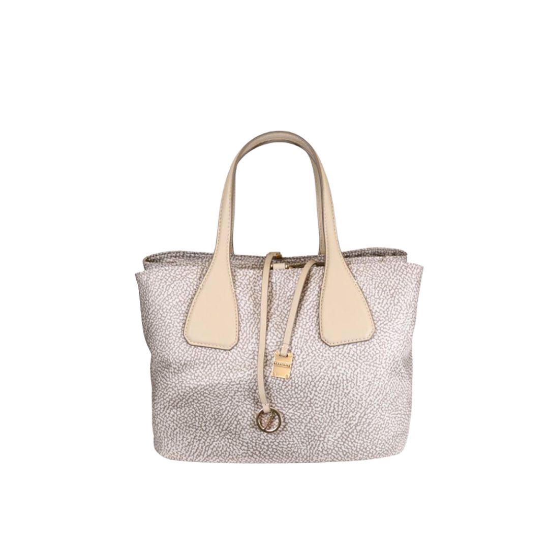 BORBONESE - Borsa bauletto M - Sand