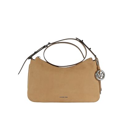 MICHAEL KORS - Nolita media in nabuk - Peanut