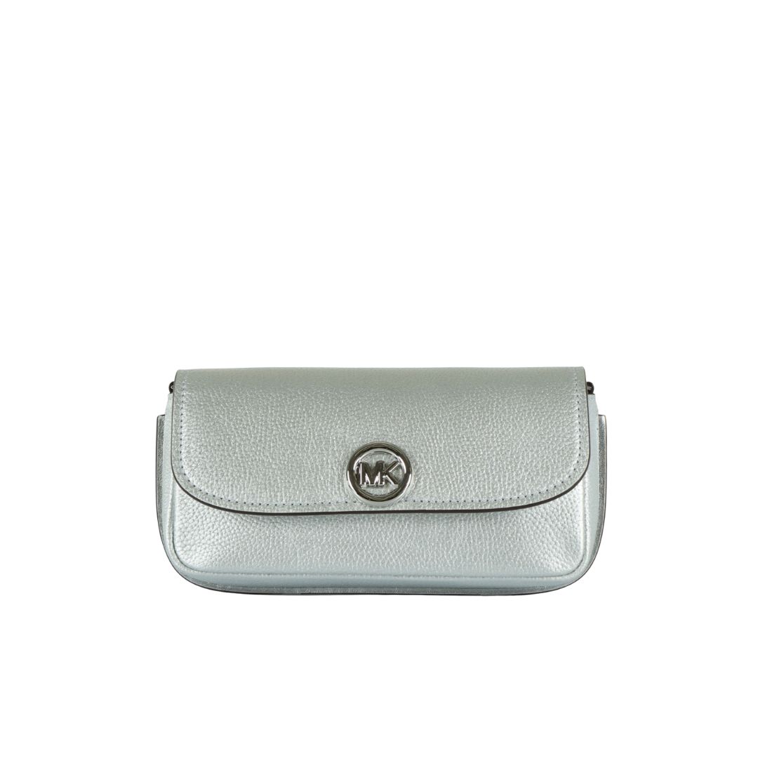 MICHAEL KORS - Nolita Crossbody piccola - Silver