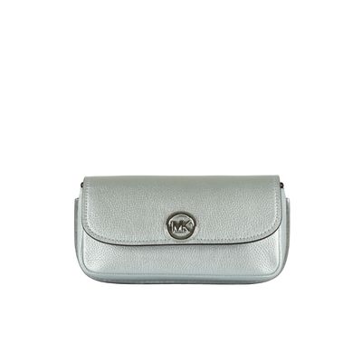 MICHAEL KORS - Nolita Crossbody piccola - Silver MICHAEL KORS - Nolita Crossbody piccola - Silver