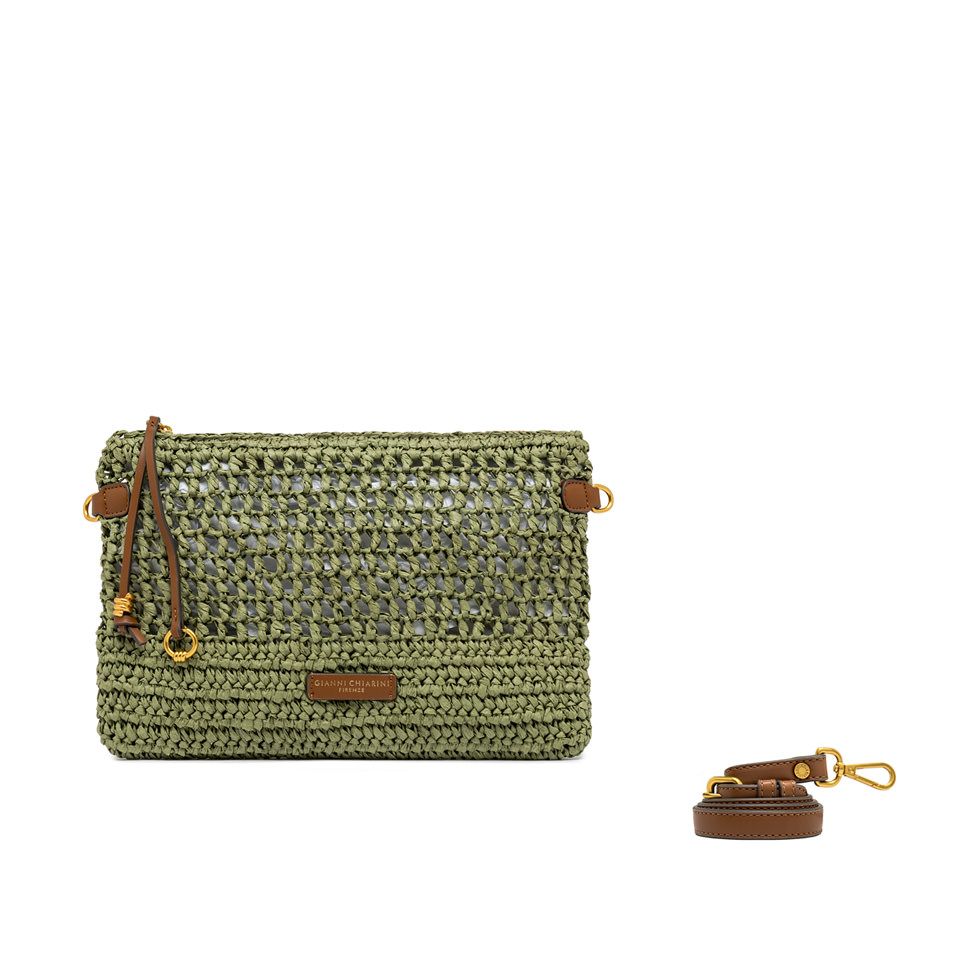 GIANNI CHIARINI - Nefeli Paglia Pochette - Taiga