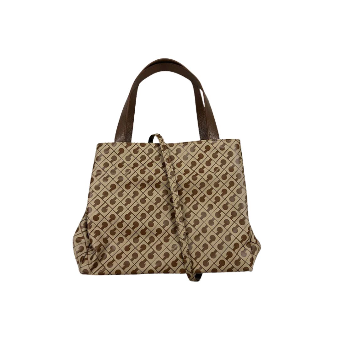 GHERARDINI - Borsa mano + tracolla in Softy - Tabacco/Burro