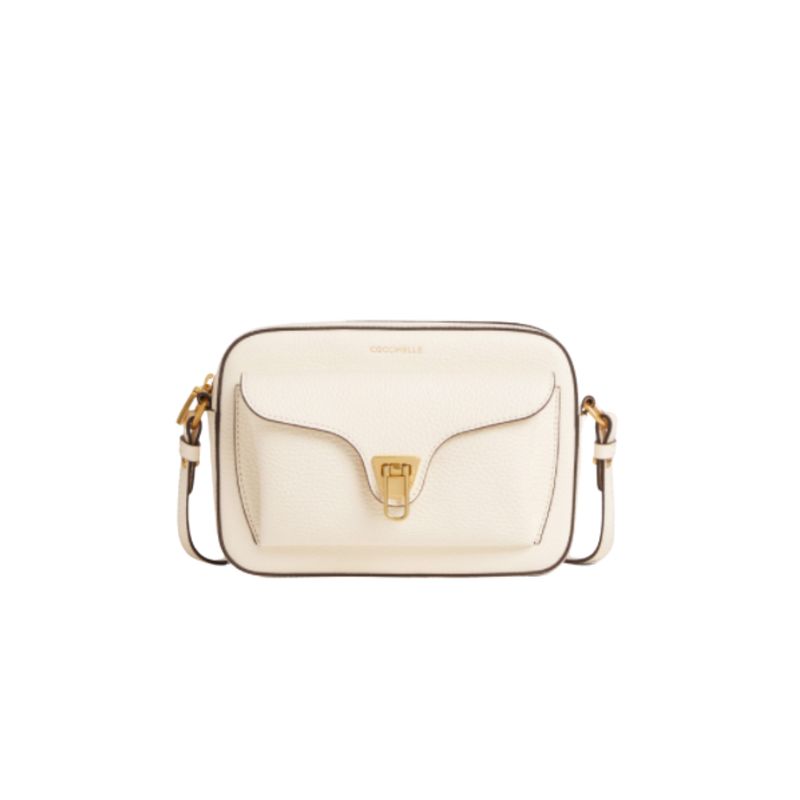 COCCINELLE - Beat Soft Camera Bag Medium - Pearl