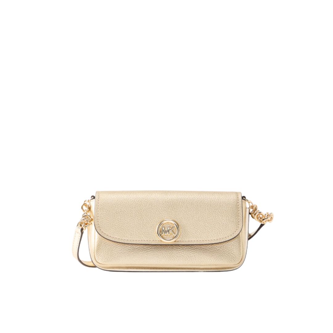 MICHAEL KORS -  tracolla Nolita - Pale Gold