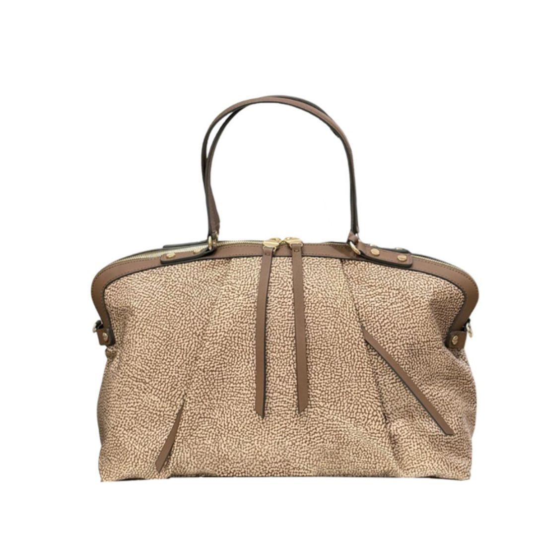 BORBONESE - Bauletto L - Beige/Brown