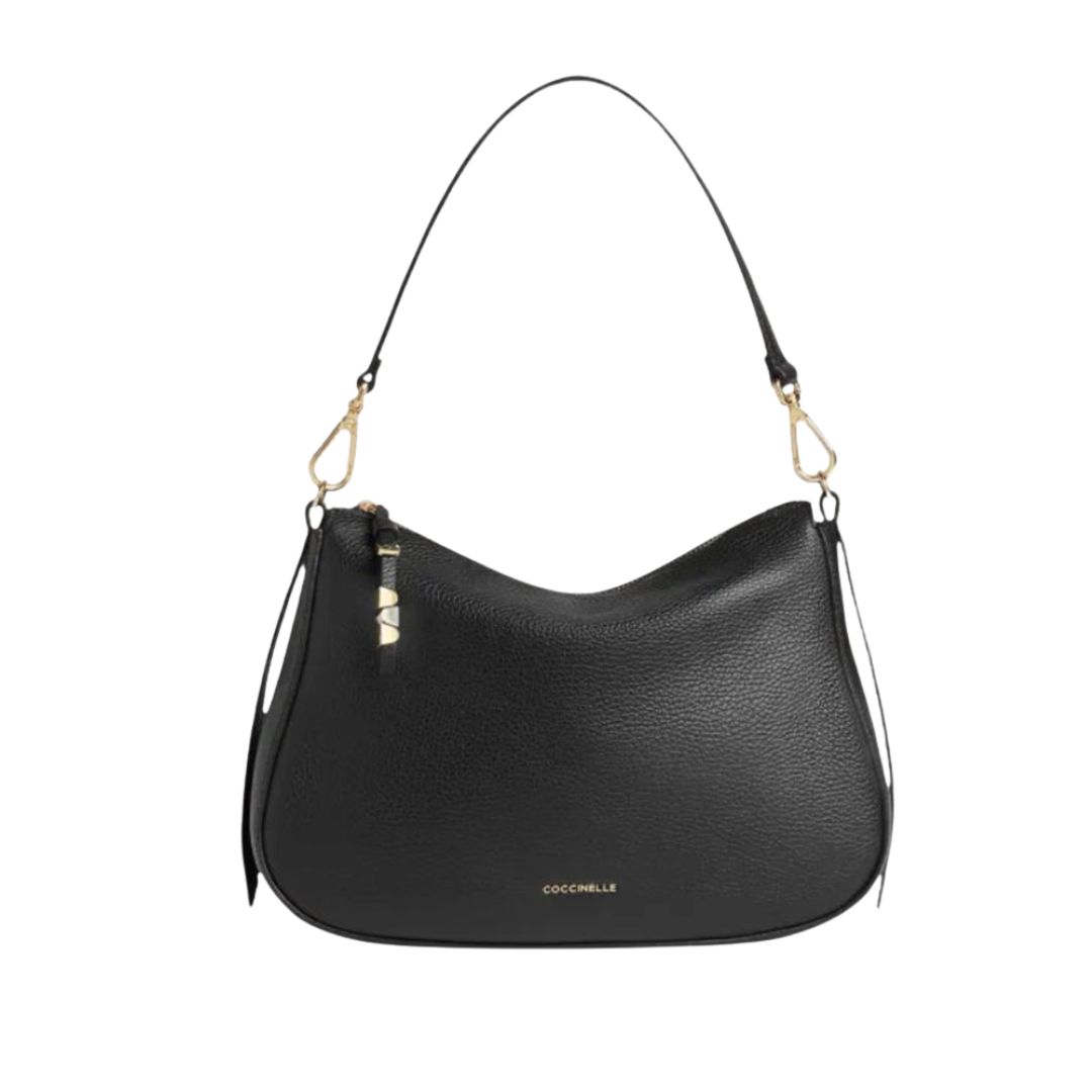 COCCINELLE - Nory sacca con tracolla - Noir