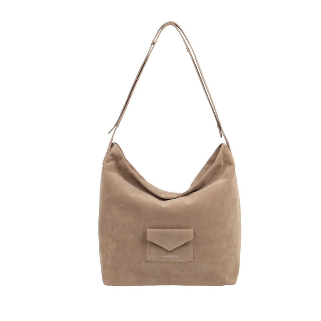 LANCASTER - Sacca suede look - Beige Fonce LANCASTER - Sacca suede look - Beige Fonce
