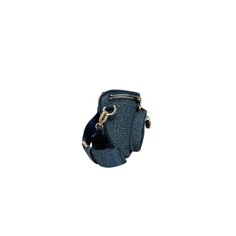BORBONESE - Marsupio Mini - Blu Lapis