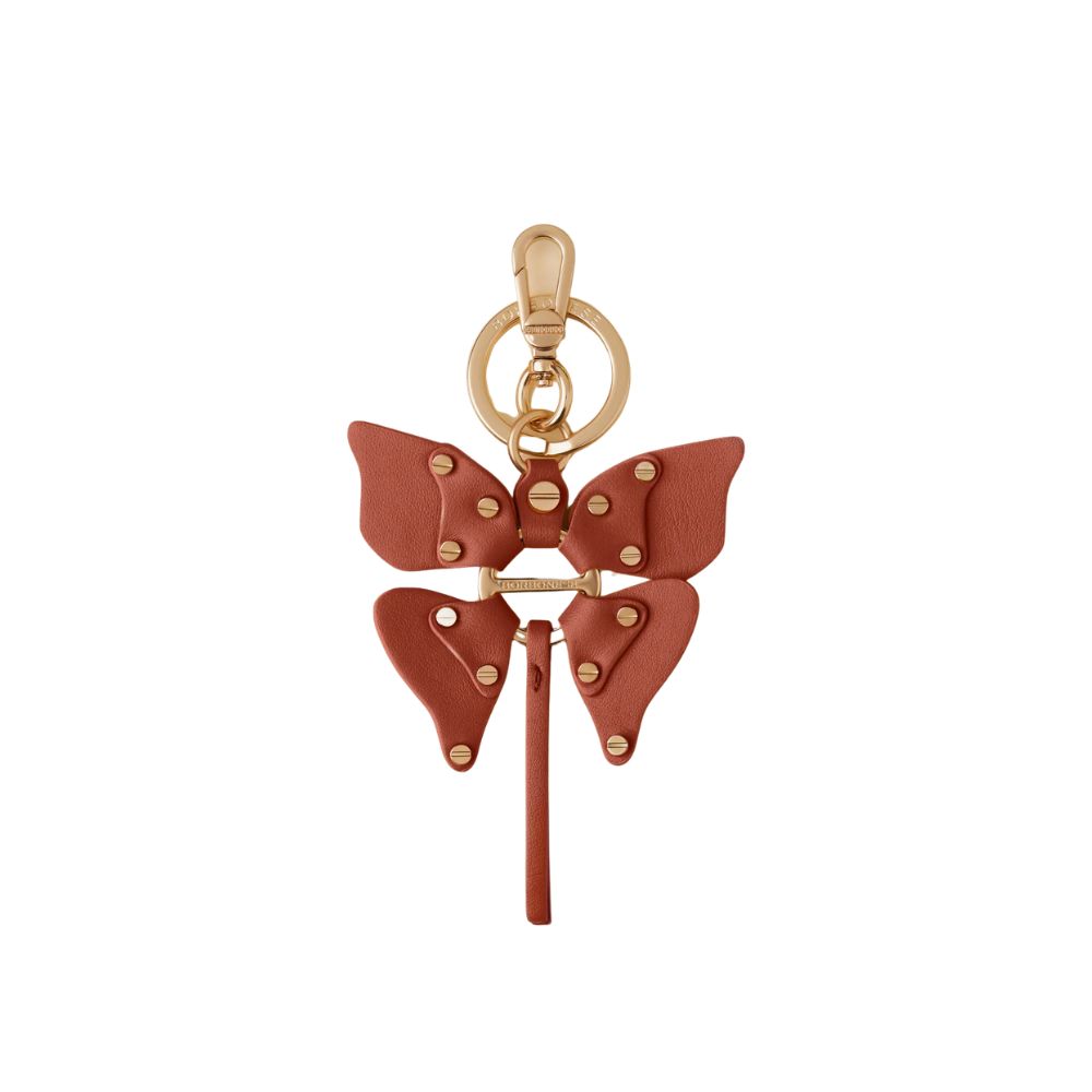 BORBONESE - Portachiavi Farfalla - Red Papaya