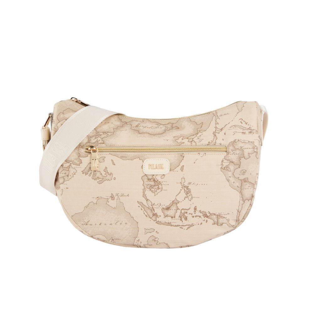 ALVIERO MARTINI - Soft Petals tracolla media Geo Safari  - Raphia