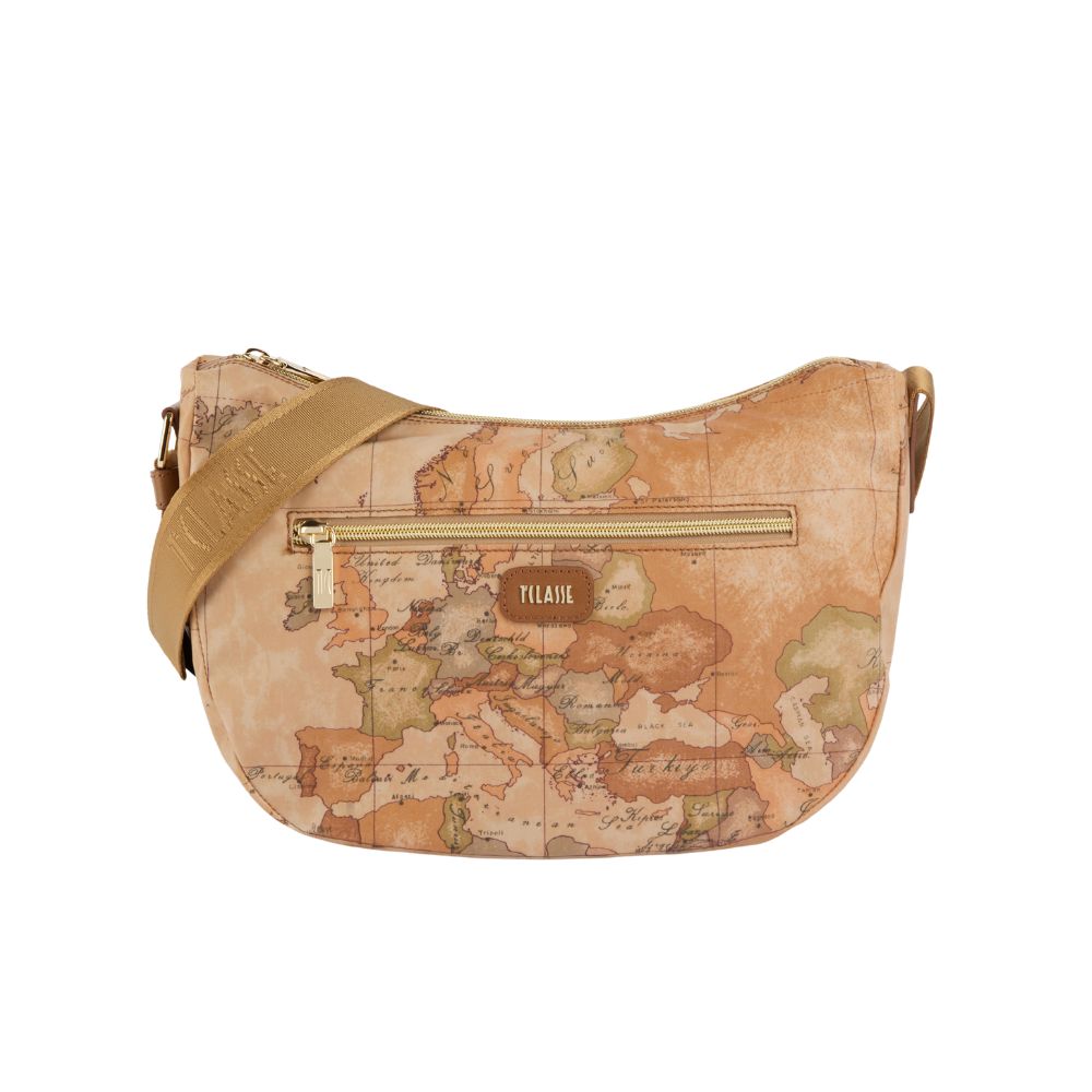 ALVIERO MARTINI - Soft Petals tracolla media - Cuoio