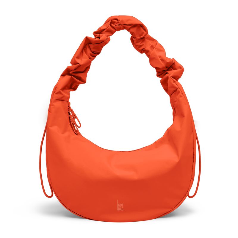 GOT-BAG - MOON BAG RUFFLE - Hot Coral GOT-BAG - MOON BAG RUFFLE - Hot Coral