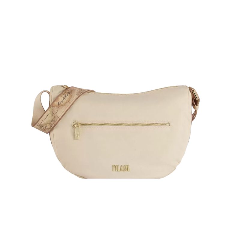 ALVIERO MARTINI - Breeze Nylon tracolla a mezzaluna grande - Champagne ALVIERO MARTINI - Breeze Nylon tracolla a mezzaluna grande - Champagne