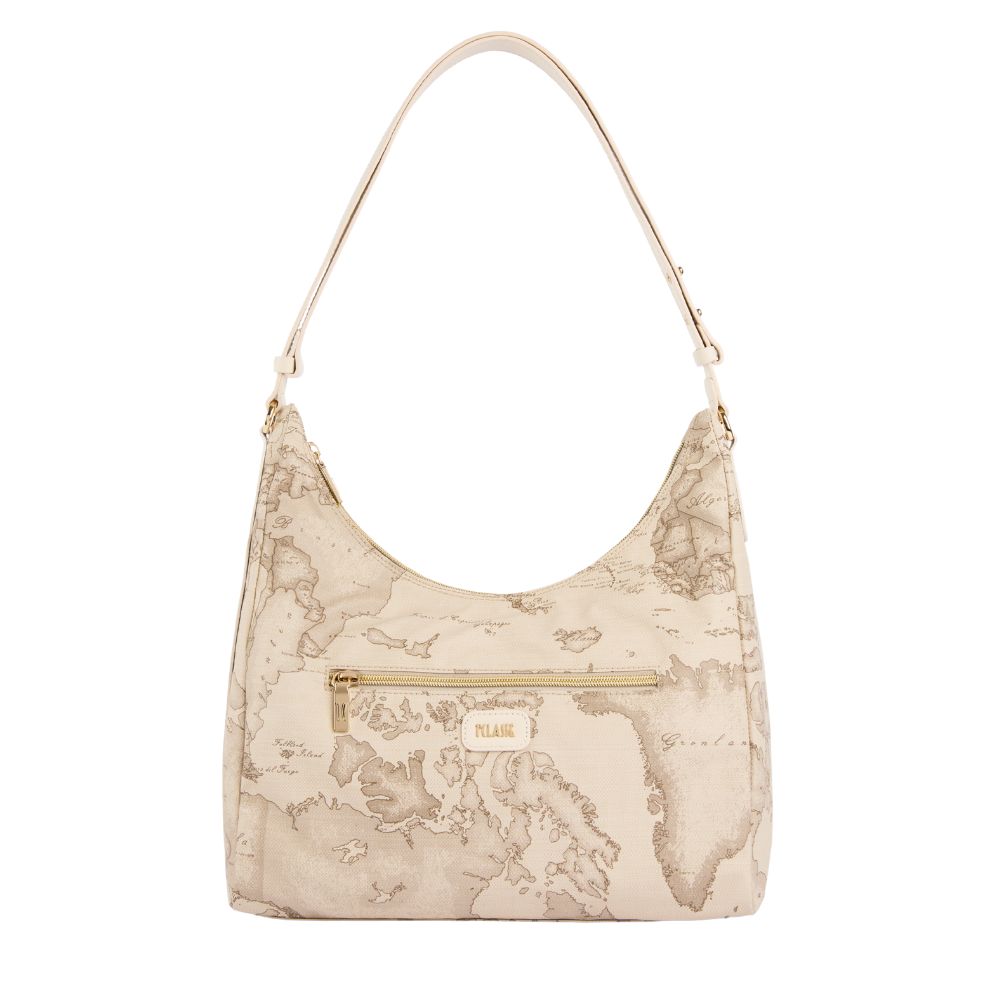 ALVIERO MARTINI - Soft Petals borsa sottospalla Geo Safari - Raphia