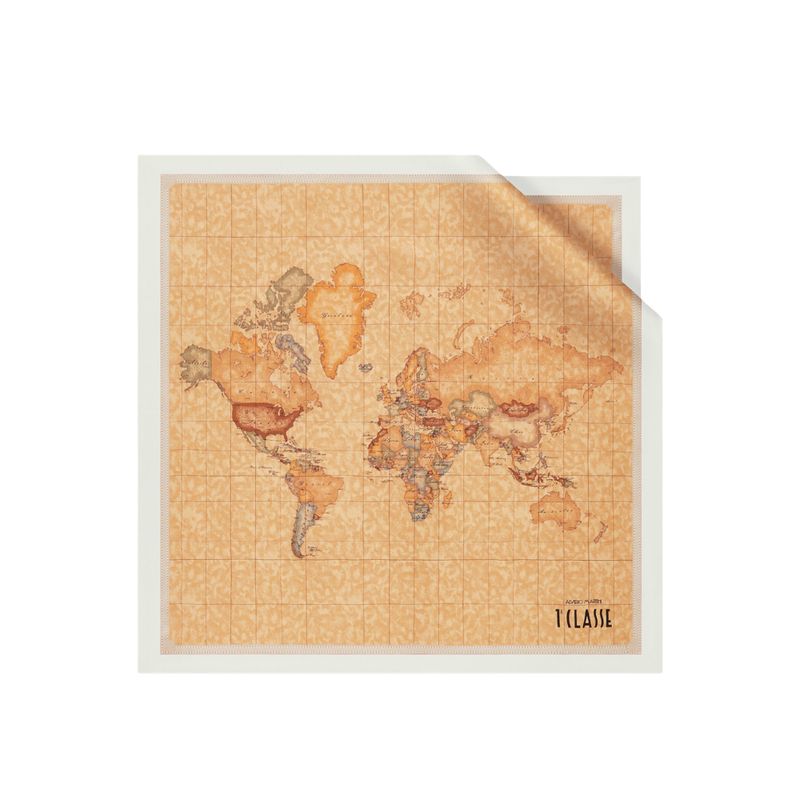 ALVIERO MARTINI - Foulard Geo Classic 50x50 - Ivory