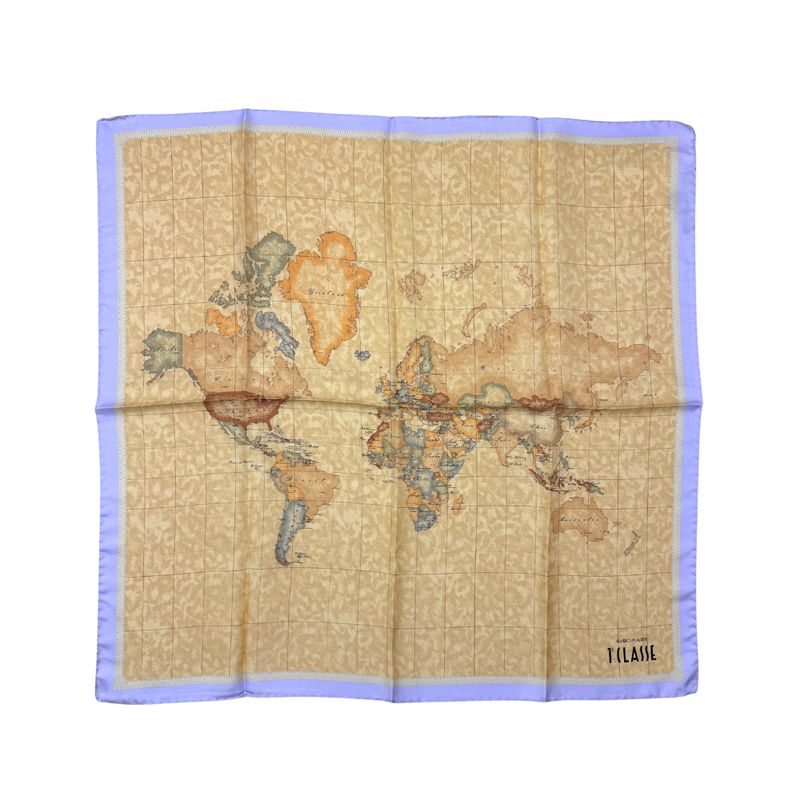 ALVIERO MARTINI - Foulard Geo Classic 70x70 - Light Lila