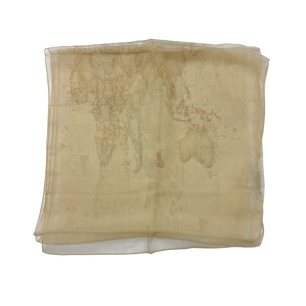 ALVIERO MARTINI - Sciarpa 45x180 - Walnut