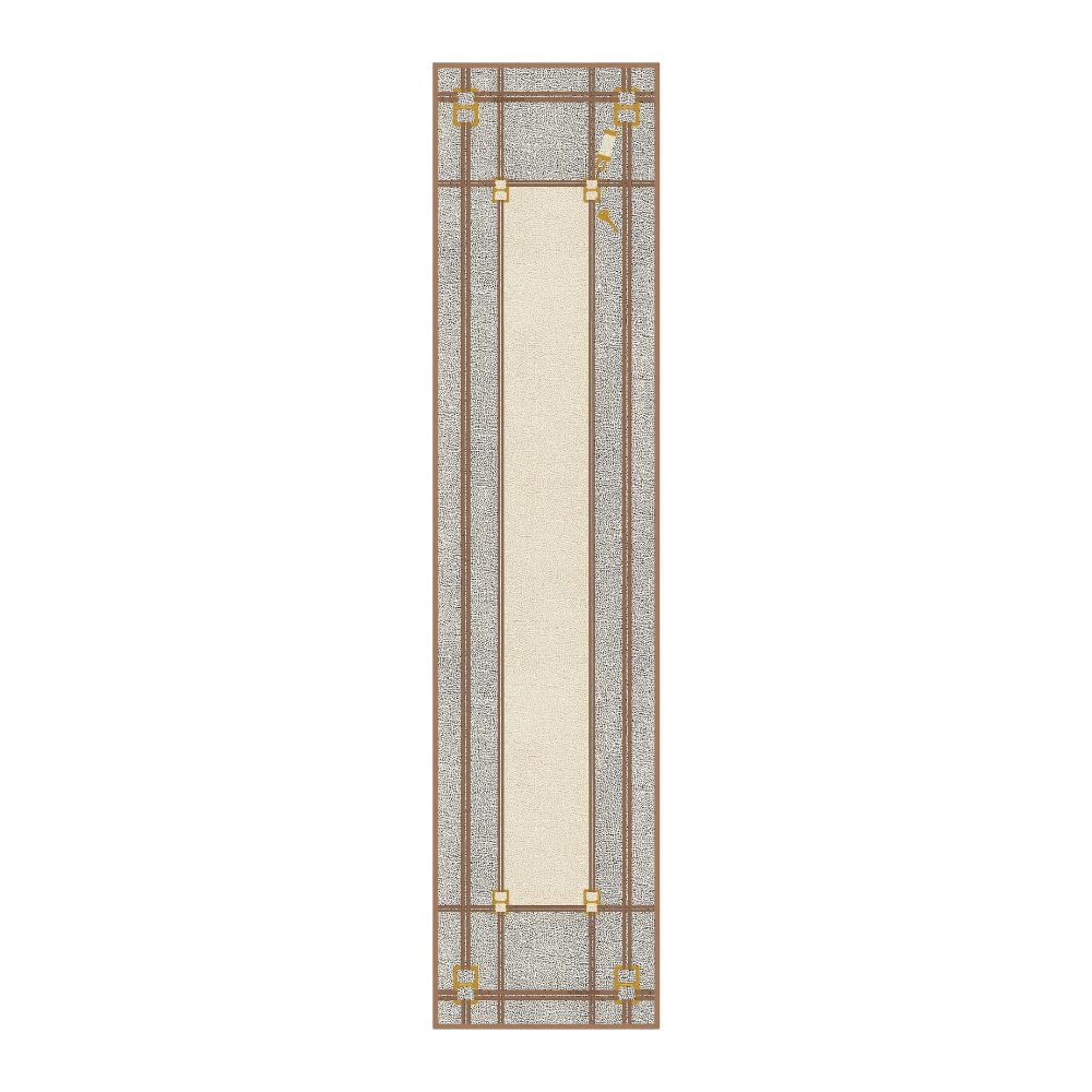 BORBONESE - Sciarpa Lucchetto 40x170 - Op Natural/Sand