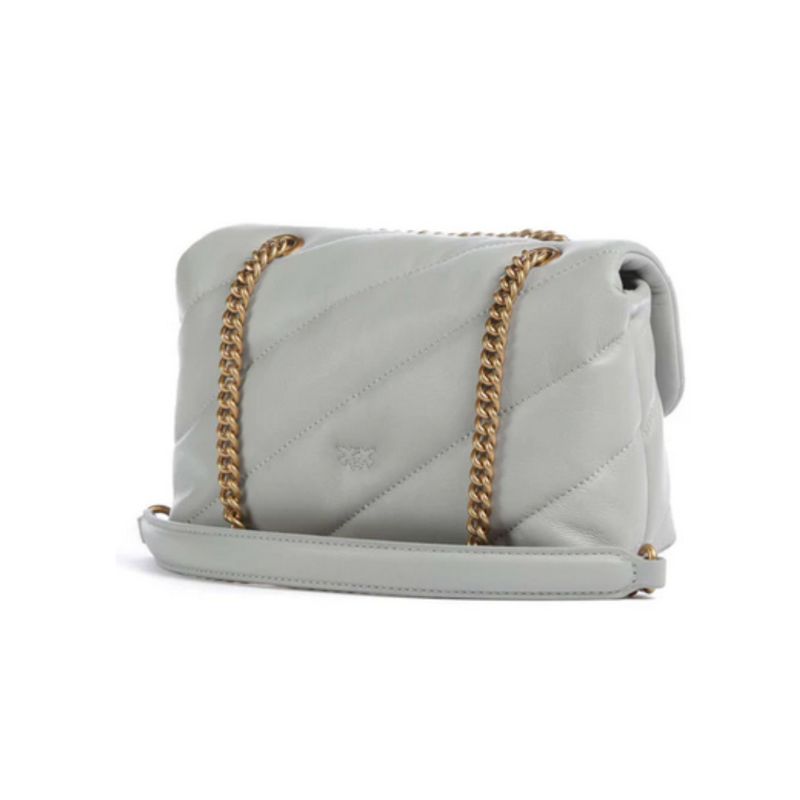 PINKO - Love Classic Puff CL - Grigio/Azzurro