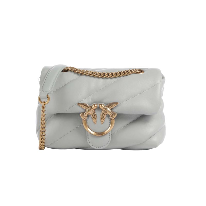 PINKO - Love Classic Puff CL - Grigio/Azzurro