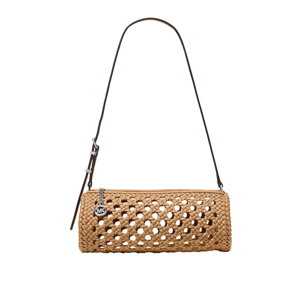 MICHAEL KORS - Hamilton Moderne grande intrecciata a mano  - Peanut