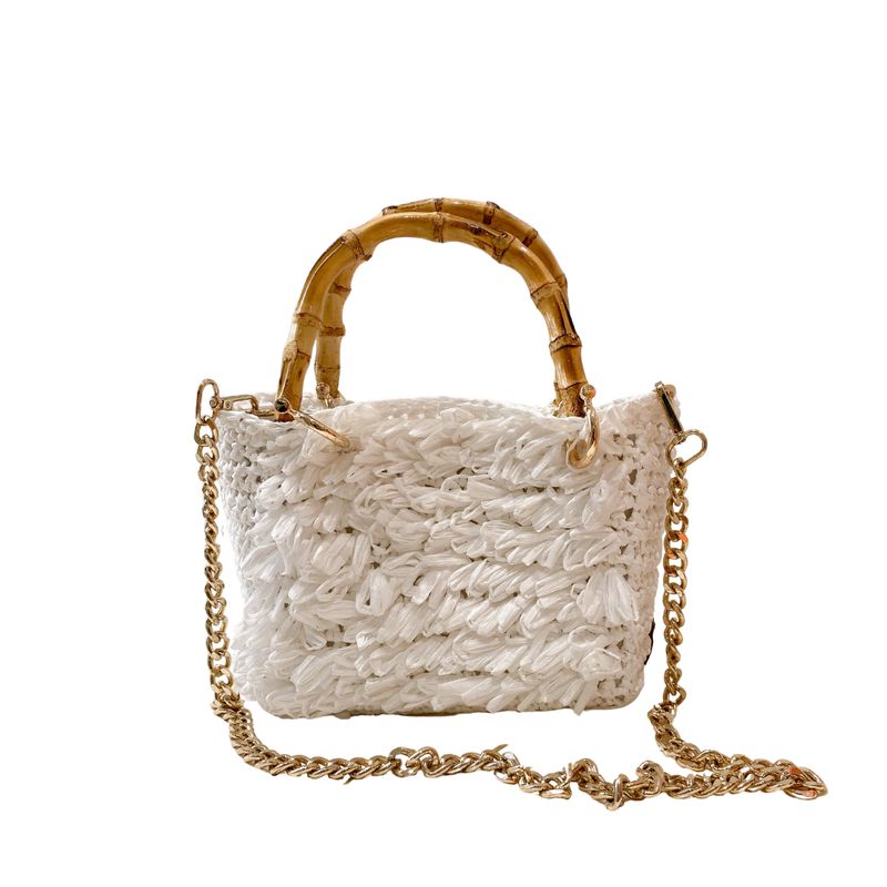 CHICA (borsa di seconda mano) Diamante Piccolo - Bianco