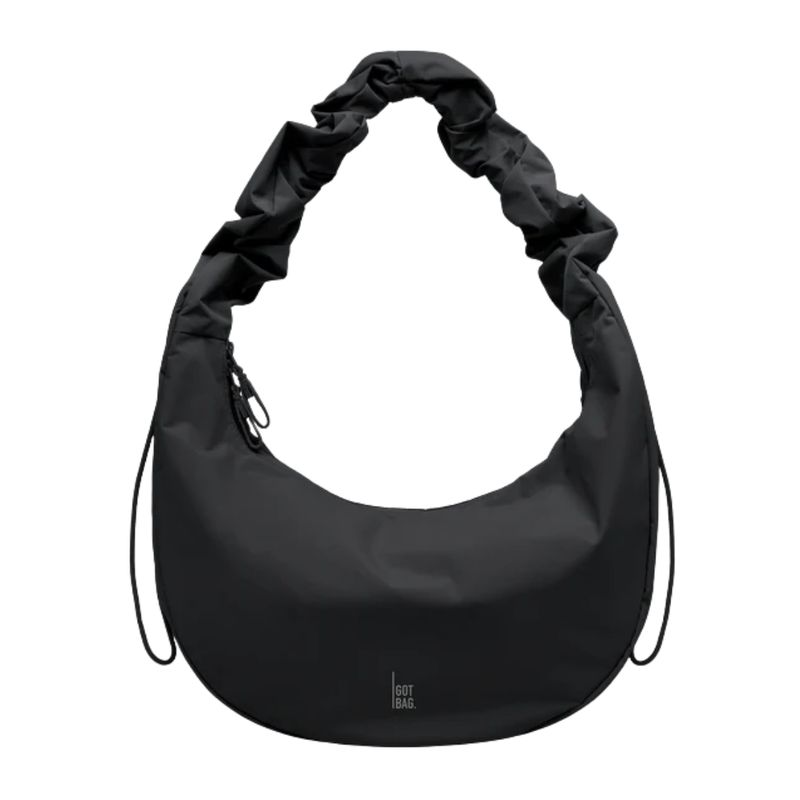 GOT-BAG - MOON BAG RUFFLE - Black GOT-BAG - MOON BAG RUFFLE - Black