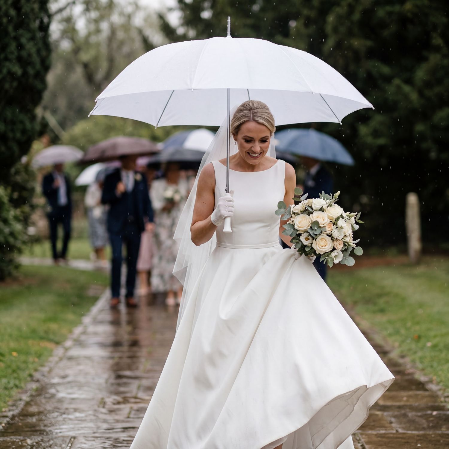 DOPPLER - Ombrello sposa bianco DOPPLER - Ombrello sposa bianco