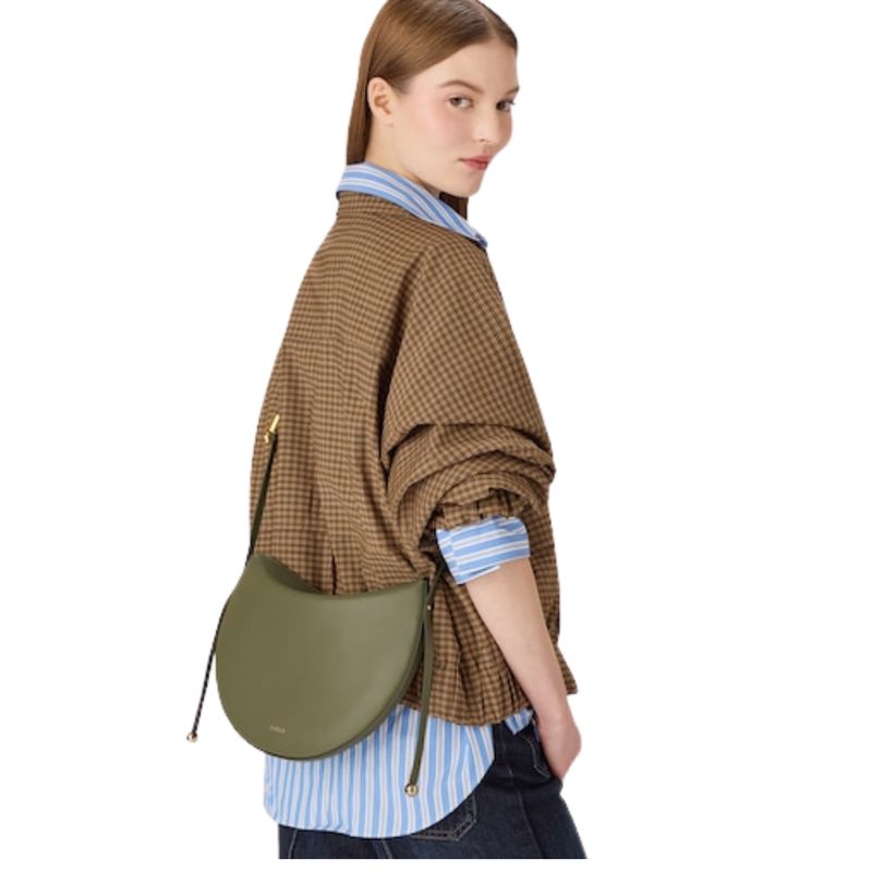 FURLA - Moonstone Borsa A Spalla M - Avocado