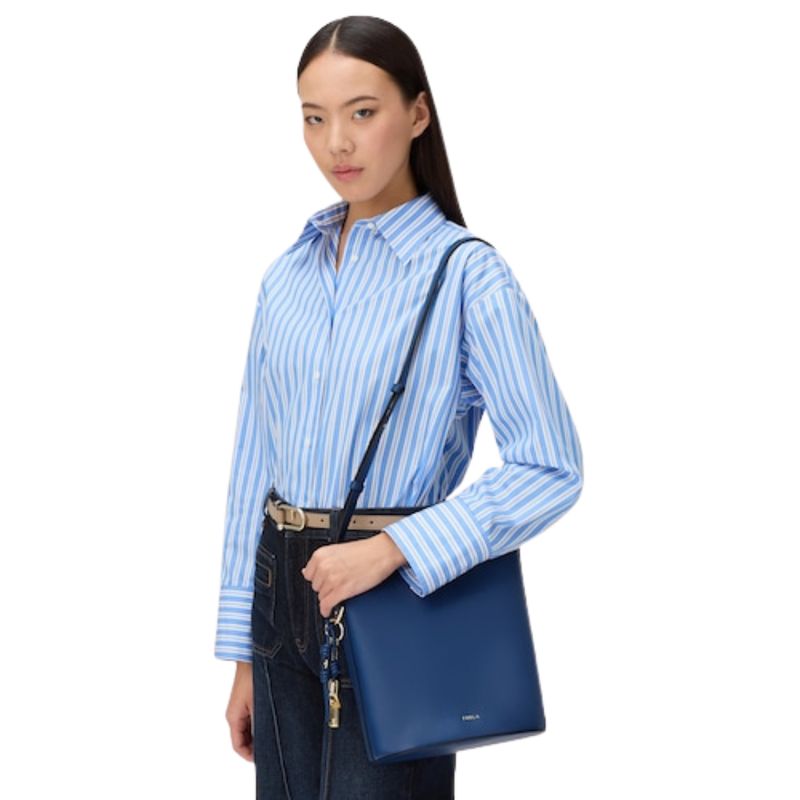 FURLA - Roxie Borsa A Secchiello - Indigo