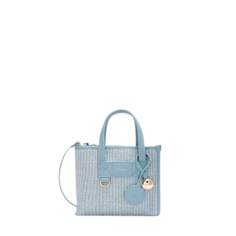 FURLA - Divide It Borsa Shopping MINI - Toni carta da zucchero FURLA - Divide It Borsa Shopping MINI - Toni carta da zucchero