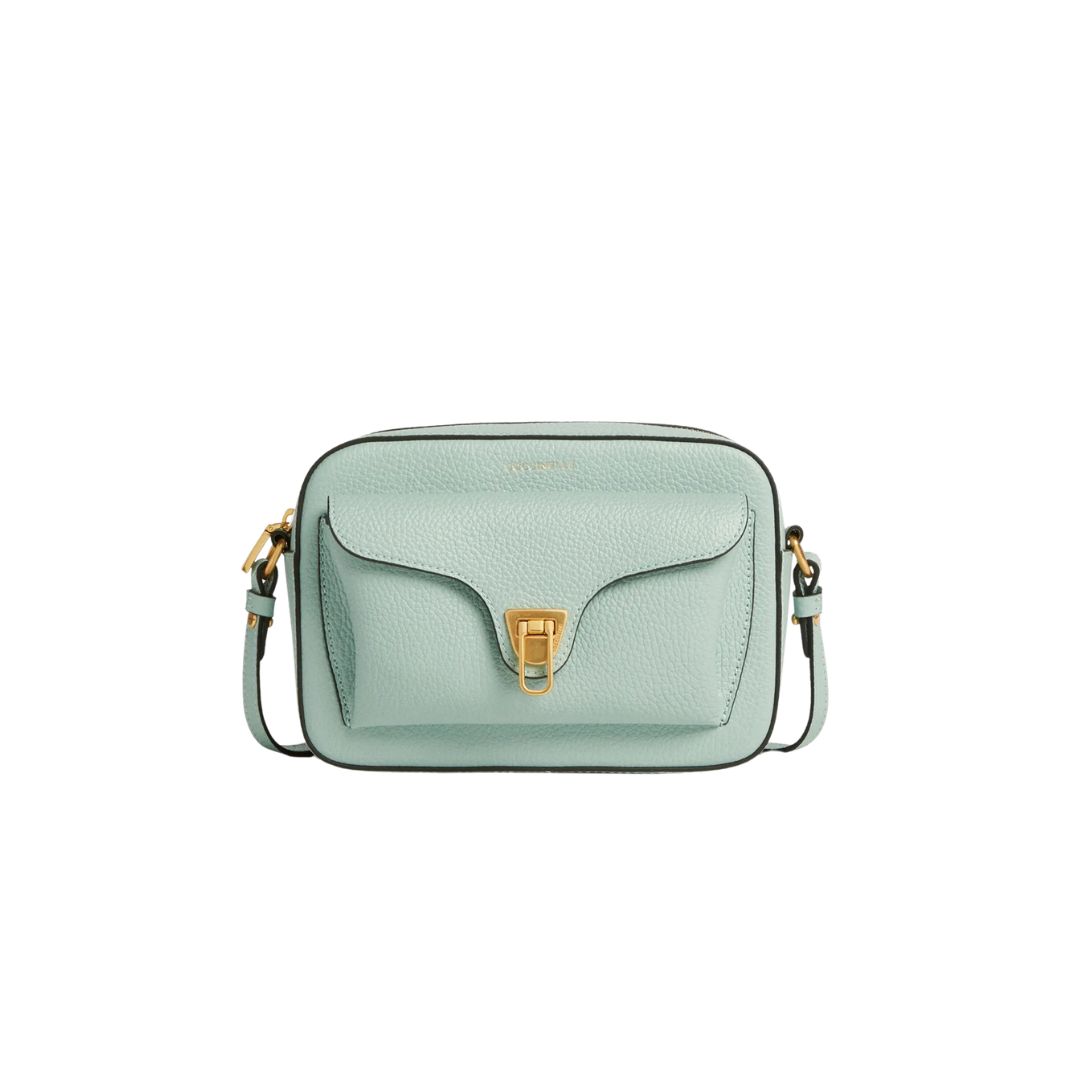 COCCINELLE - Beat Soft Camera Bag Medium - Aquamarine COCCINELLE - Beat Soft Camera Bag Medium - Aquamarine