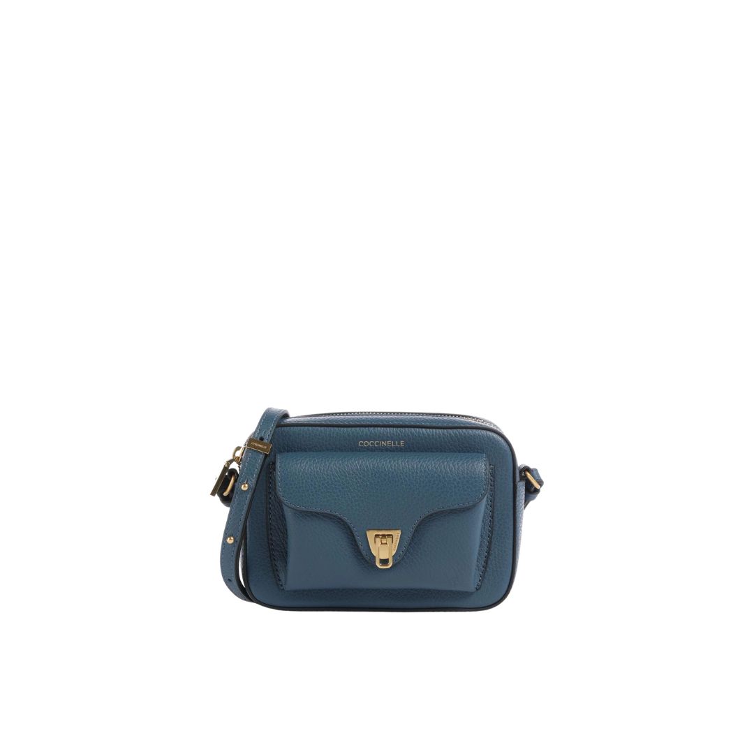 COCCINELLE - Beat Soft Camera Bag Mini - Deep Blue