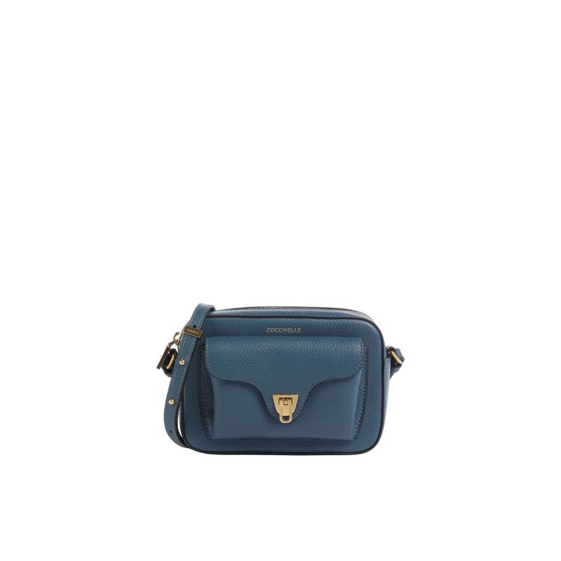 COCCINELLE - Beat Soft Camera Bag Mini - Deep Blue COCCINELLE - Beat Soft Camera Bag Mini - Deep Blue