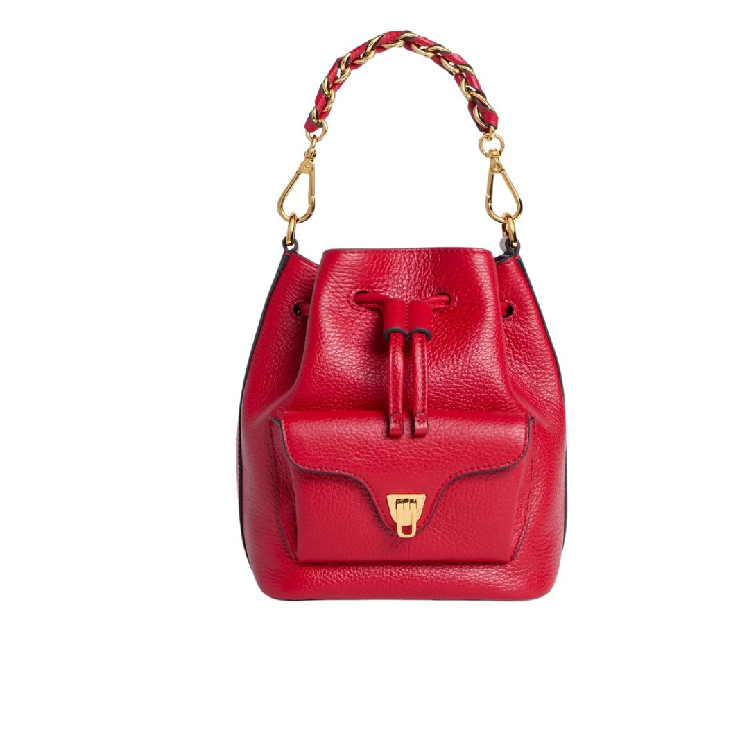 COCCINELLE - Beat Secchiello Small - Scarlet COCCINELLE - Beat Secchiello Small - Scarlet