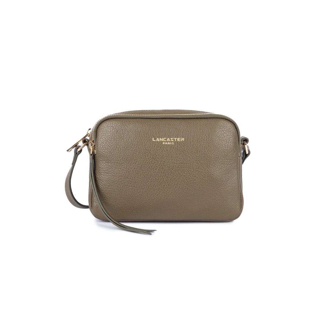 LANCASTER - Dune tracolla due zip Small - Kaki
