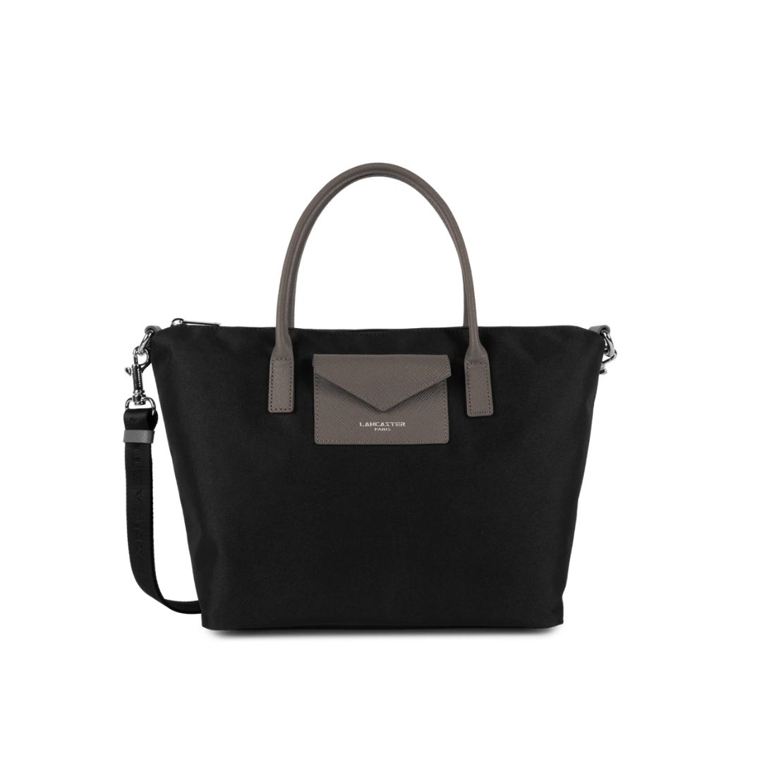 LANCASTER - Smart KBA Mano + Tracolla - Noir Taupe