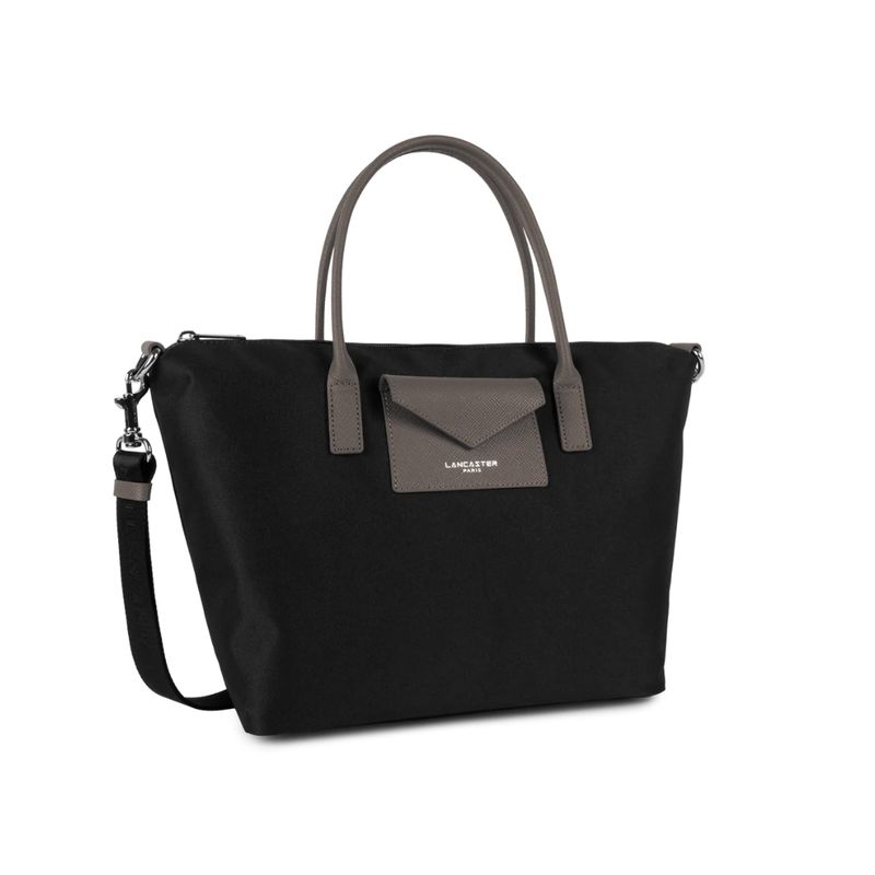 LANCASTER - Smart KBA Mano + Tracolla - Noir Taupe