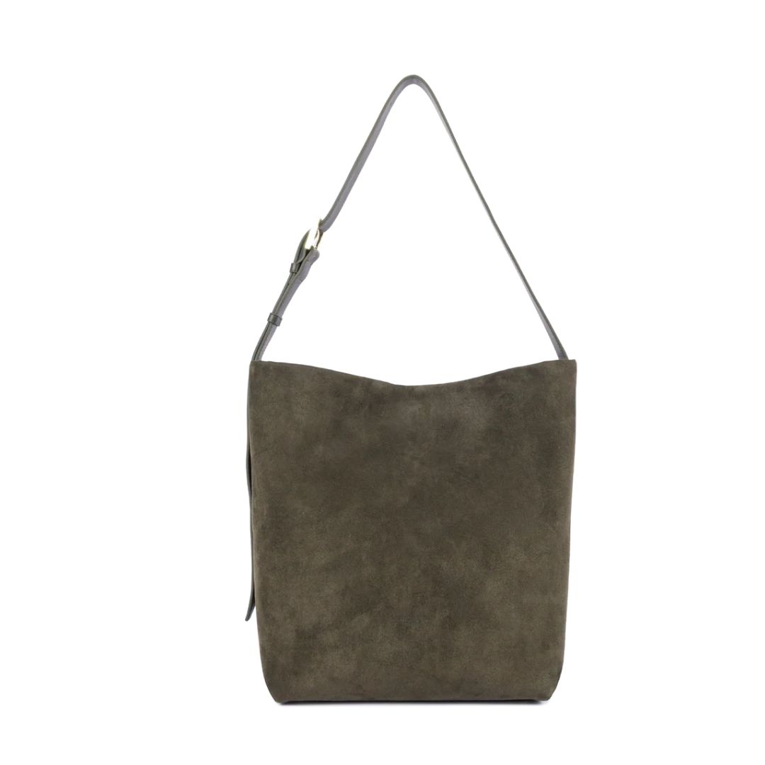 LANCASTER - Large Bucket bag - Kaki