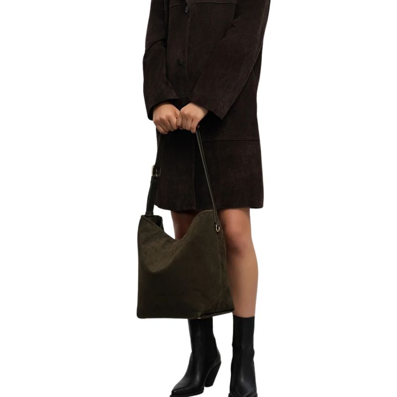 LANCASTER - Large Bucket bag - Kaki