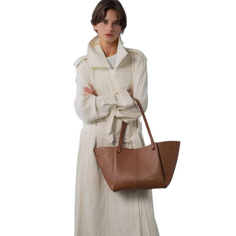 LANCASTER - Shopper media a spalla – Sierra Haus - Camel